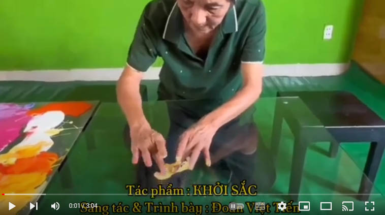 Tác phẩm KHỞI SẮC – Sáng tác & Trình bày : Đoàn Việt Tiến